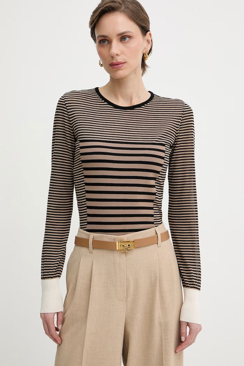 Elisabetta Franchi curea pentru femei, din piele