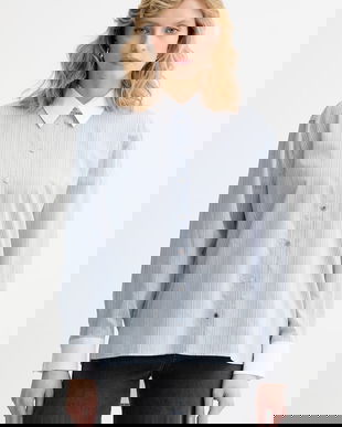 Morgan cămașă pentru femei, cu amestec de vâscoză