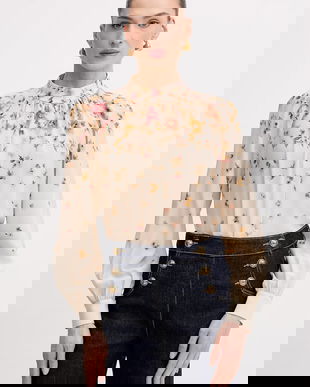 Luisa Spagnoli cămașă pentru femei, din mătase Bria