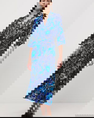 Medicine rochie tip cămașă cu vâscoză