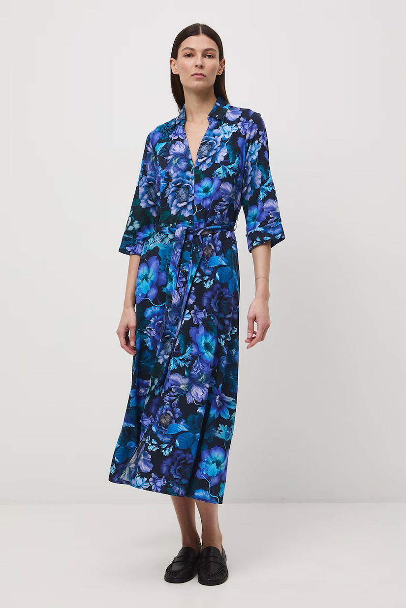 Medicine rochie tip cămașă cu vâscoză