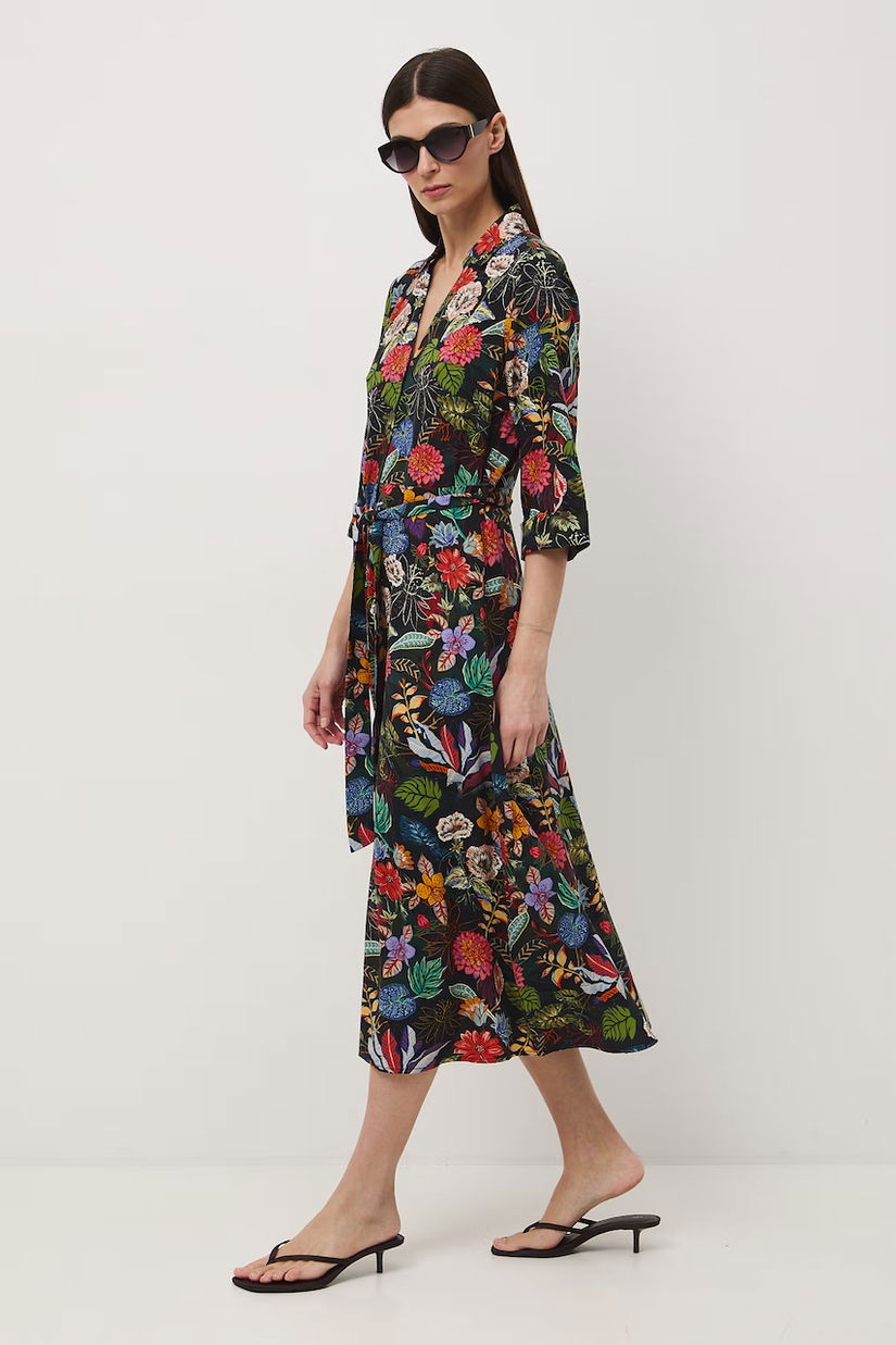 Medicine rochie tip cămașă cu vâscoză