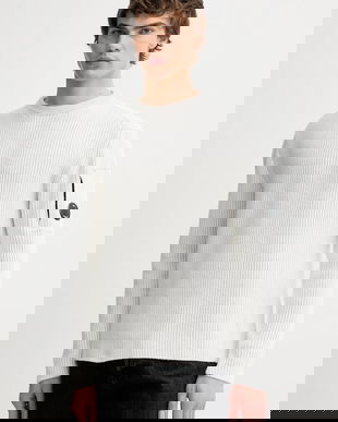 C.P. Company pulover din amestec de lână