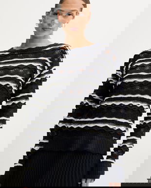 Guess pulover din amestec de in VALERIE