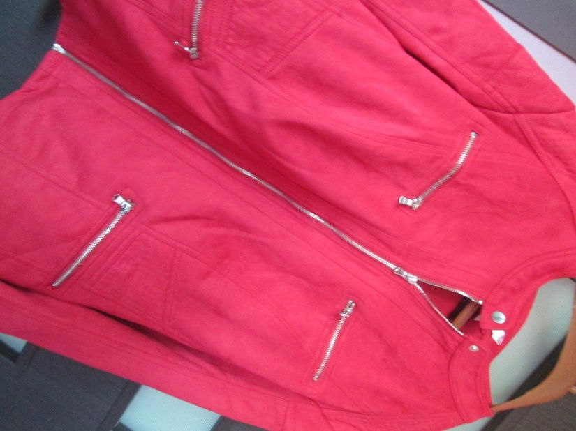 geaca rosie superba primavara dame 58