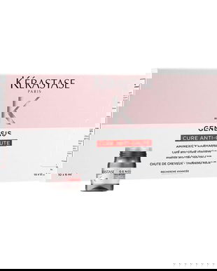 Tratament Intensiv Anticadere - Kerastase Genesis Cure Anti-Chute with Aminexil and Rhamnose, 10 x 6 ml