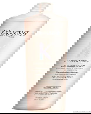 Sampon Hidratant pentru Stralucire si Anti-Frizz - Kerastase Gloss Absolu Bain Hydra-Glaze, 1000 ml
