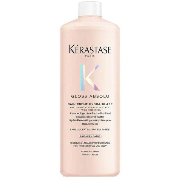 Sampon Crema Hidratant pentru Stralucire si Anti-Frizz - Kerastase Gloss Absolu Bain Creme Hydra-Glaze, 1000 ml