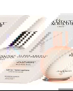 Ulei pentru Stralucire si Anti-Frizz pentru Par Lung - Kerastase Gloss Absolu Glaze Drops Oil, 45 ml