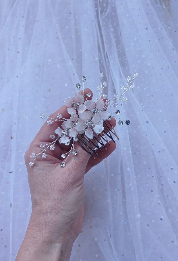 Pieptan mireasa "Cherry Blossoms"