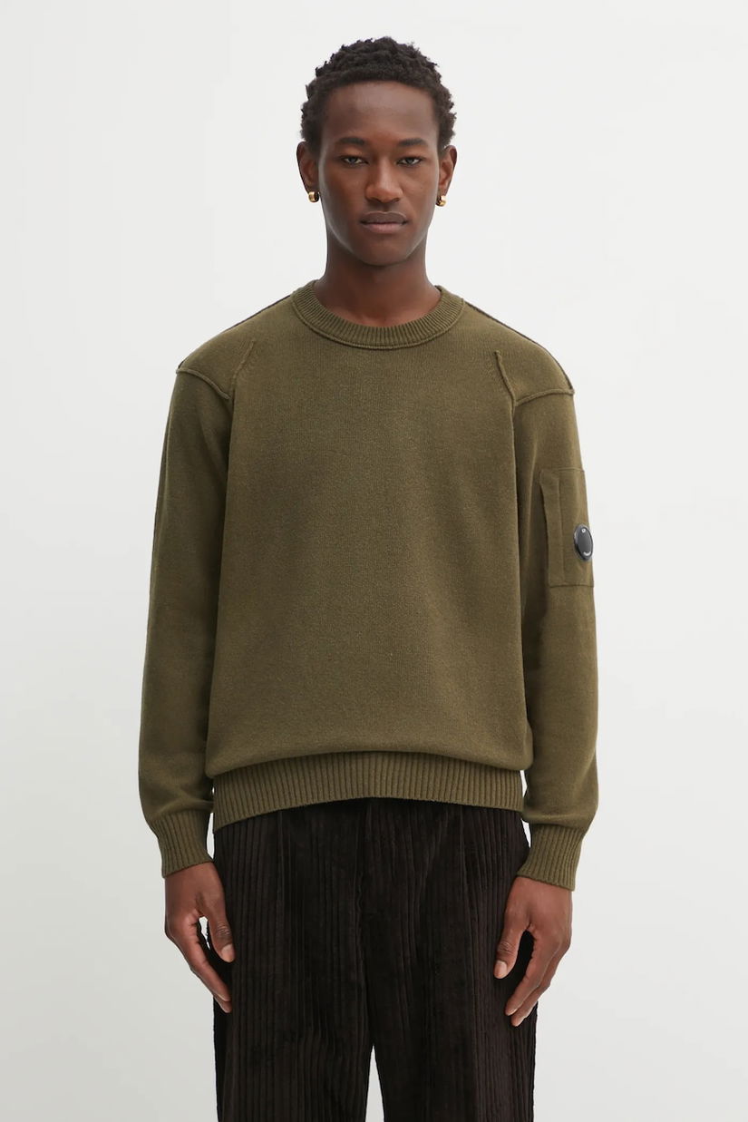 C.P. Company pulover din amestec de lână
