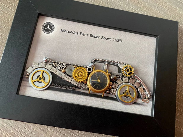 Mercedes Benz Super Sport 1928 Cod M 720・Cadouri barbati・Cadou pentru iubit・Decoratiune birou