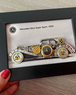 Mercedes Benz Super Sport 1928 Cod M 720・Cadouri barbati・Cadou pentru iubit・Decoratiune birou