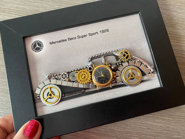 Mercedes Benz Super Sport 1928 Cod M 720・Cadouri barbati・Cadou pentru iubit・Decoratiune birou