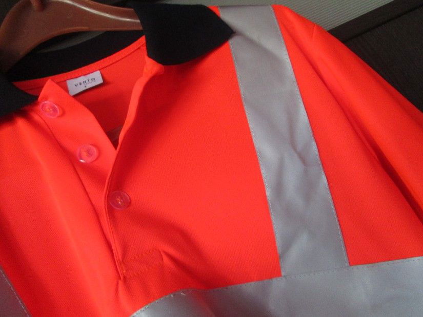 tricou portocaliu reflectorizant Vento S