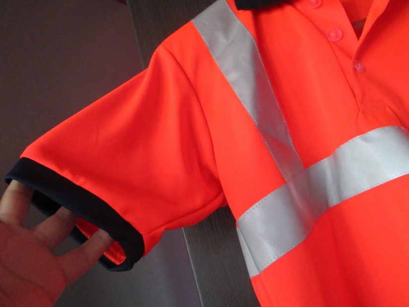 tricou portocaliu reflectorizant Vento S