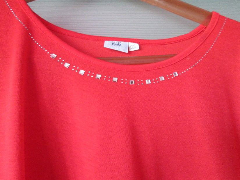 tricou rosu dame XXXL