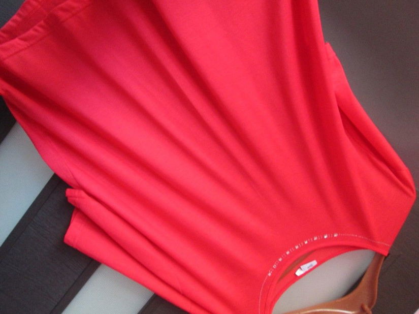 tricou rosu dame XXXL