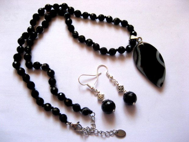 Set bijuterii cu onix 51909