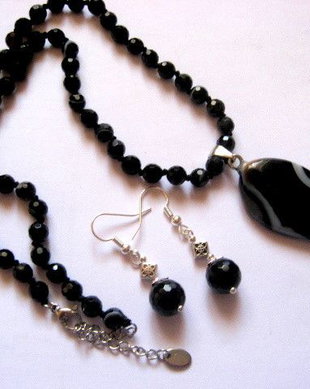 Set bijuterii cu onix 51909