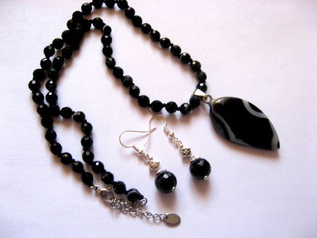 Set bijuterii cu onix 51909