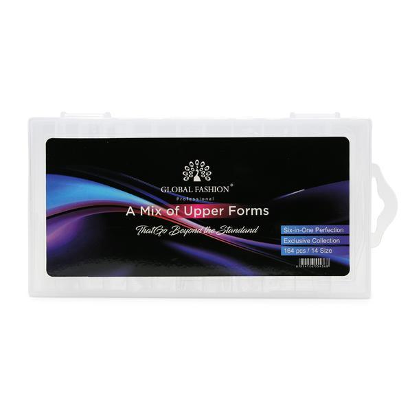 Set de tipsuri reutilizabile 6 &icirc;n 1, 164 bucăți, din plastic, cu marcaje