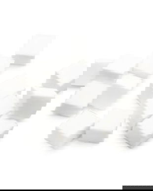 Set bureți interschimbabili, 65 buc, alb