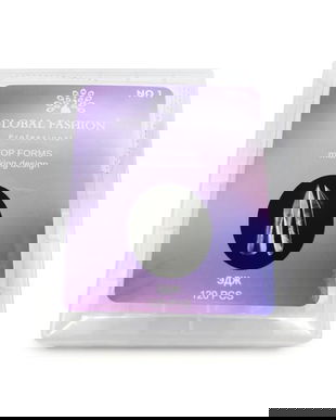 Set extensie, tipsuri reutilizabile, edge, 120 buc, Nr. 01