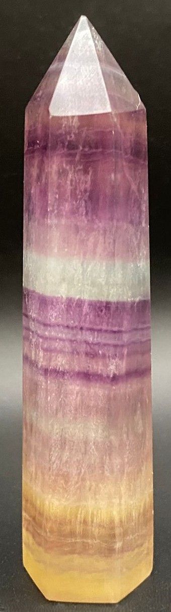 Fluorit Candy - Obelisc piatra semipretioasa