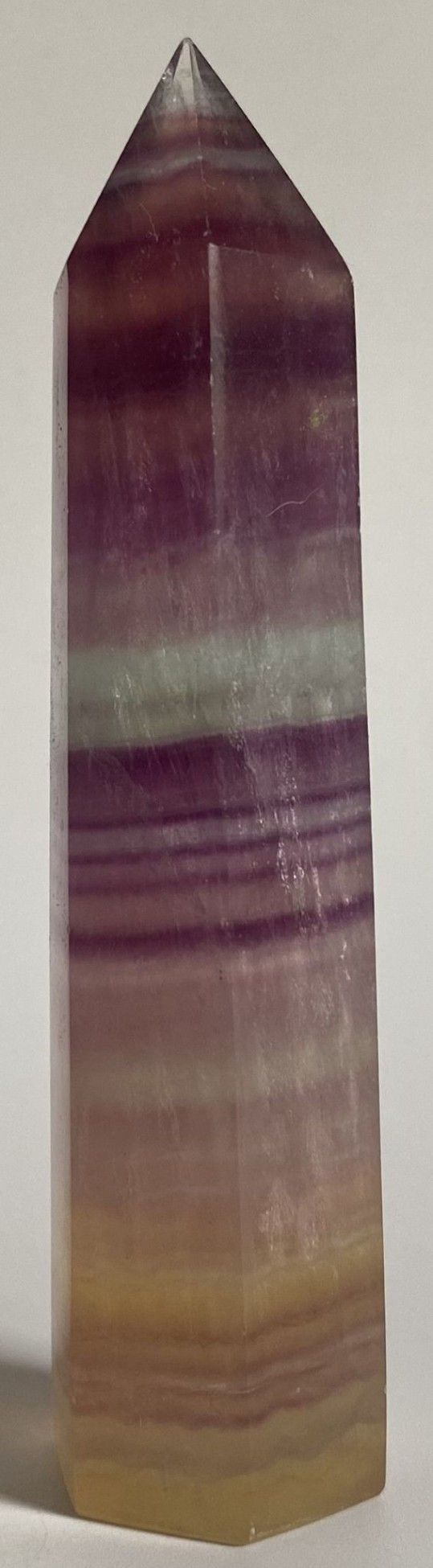 Fluorit Candy - Obelisc piatra semipretioasa