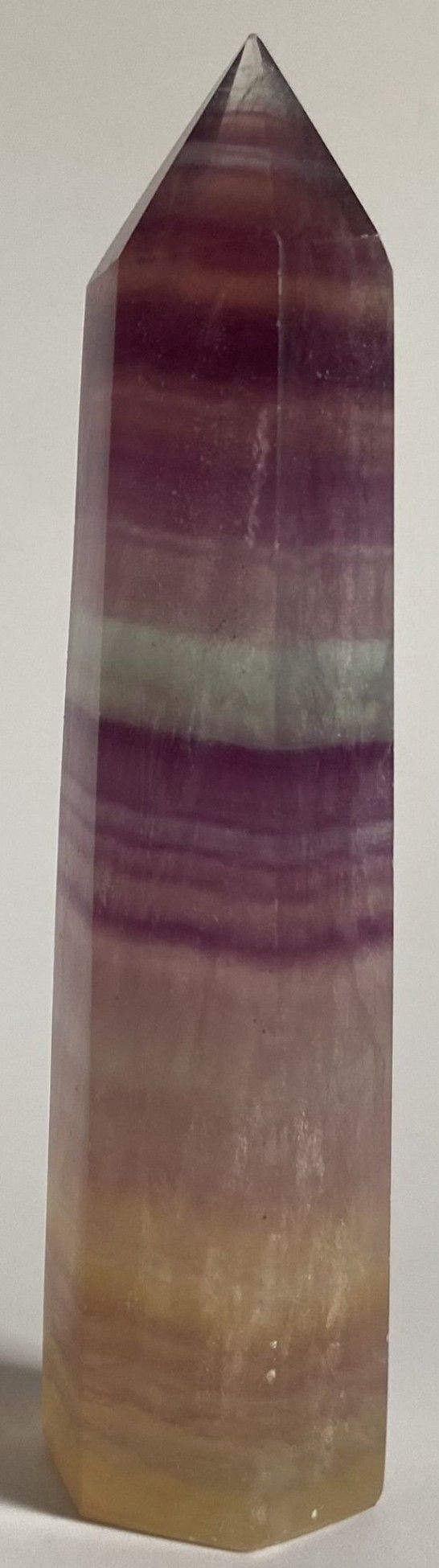 Fluorit Candy - Obelisc piatra semipretioasa