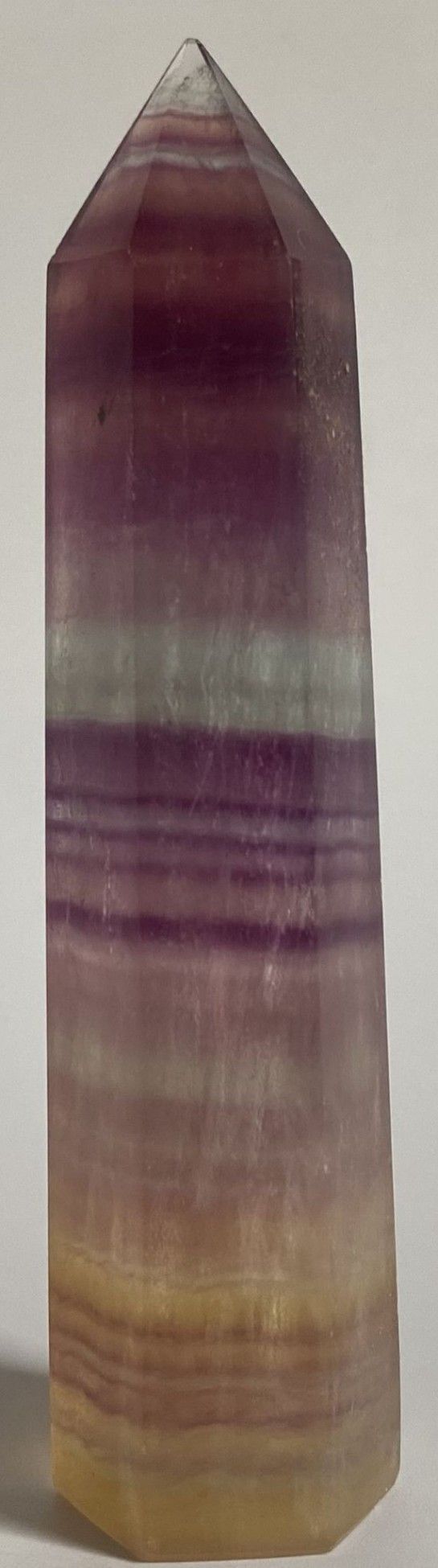 Fluorit Candy - Obelisc piatra semipretioasa