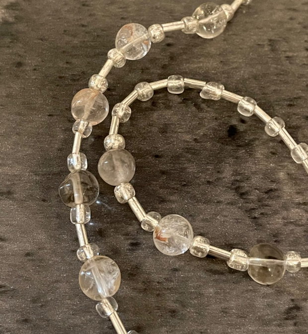 Colier smokey quartz