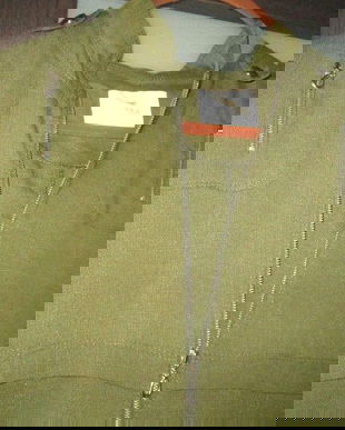 rochie kaki lunga cu gluga 44