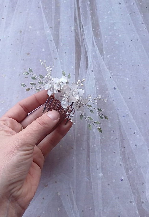 "Wild Jasmine" - pieptan floral