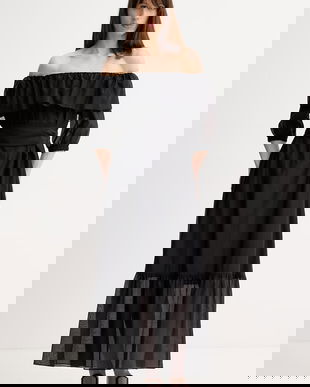 Marella rochie spaniolă cu amestec de mătase AEROSI