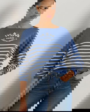 Lauren Ralph Lauren Pulover pentru femei, din bumbac