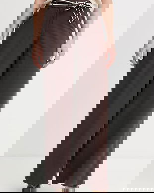 United Colors of Benetton pantaloni pentru femei, cu vâscoză