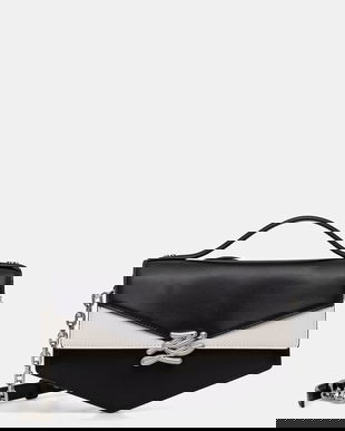 Karl Lagerfeld geantă crossbody pentru femei, din piele Karl Lagerfeld Studio