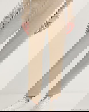 Armani Exchange pantaloni de trening pentru femei, din bumbac