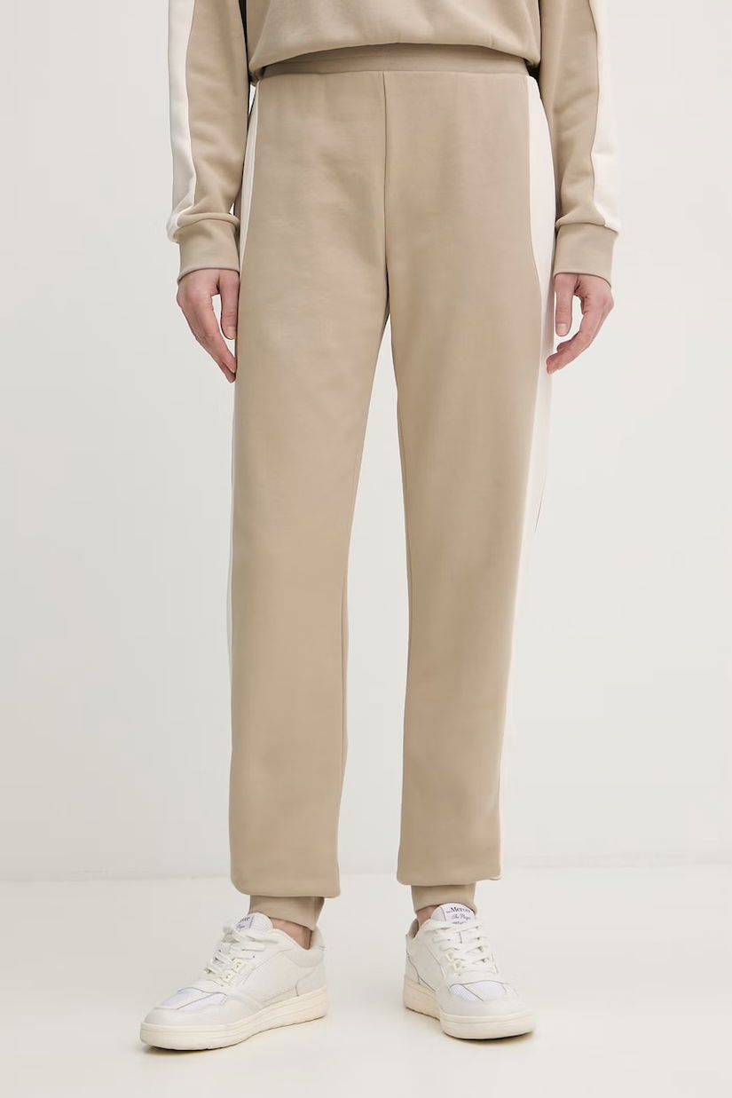 Armani Exchange pantaloni de trening pentru femei, din bumbac