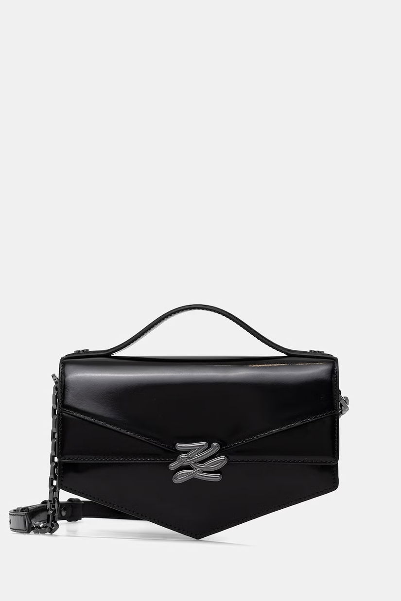Karl Lagerfeld geantă crossbody pentru femei, din piele Karl Lagerfeld Studio