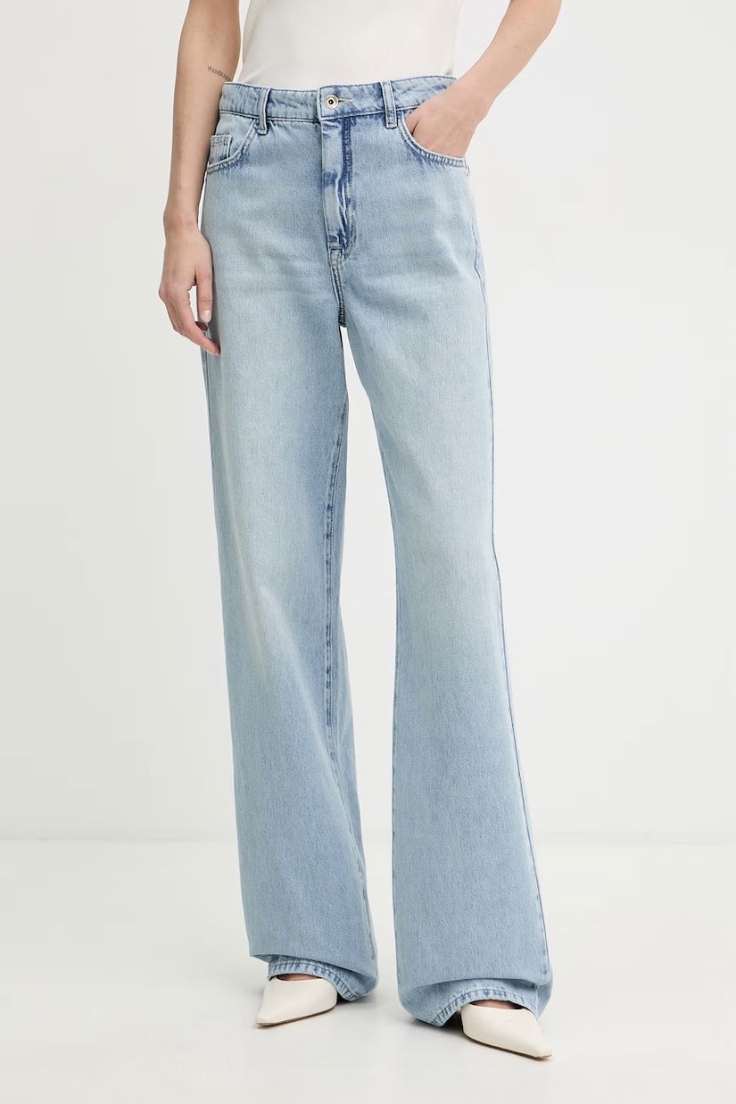 Patrizia Pepe blugi straight pentru femei