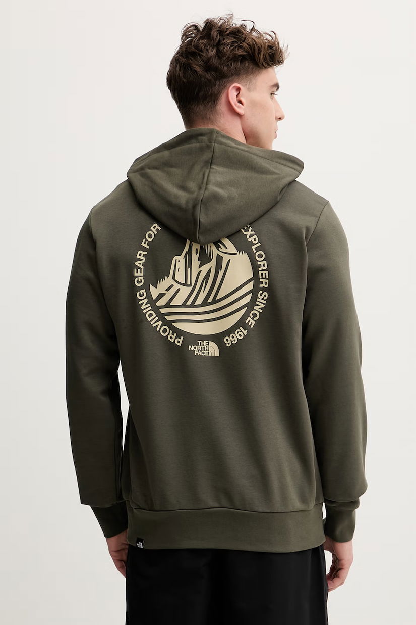 The North Face hanorac cu glugă pentru bărbați, din bumbac MONTE