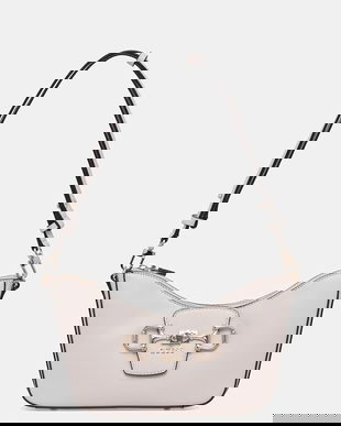 Guess geantă baguette pentru femei, cu imitație de piele JANIE