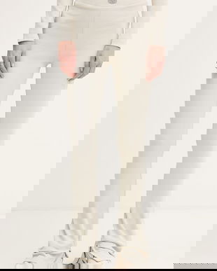 Alpha Industries colanți pentru femei, din bumbac cu elastan World Flared Pant W