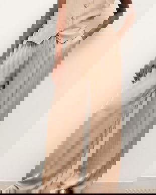 Answear.LAB pantaloni pentru femei, cu vâscoză