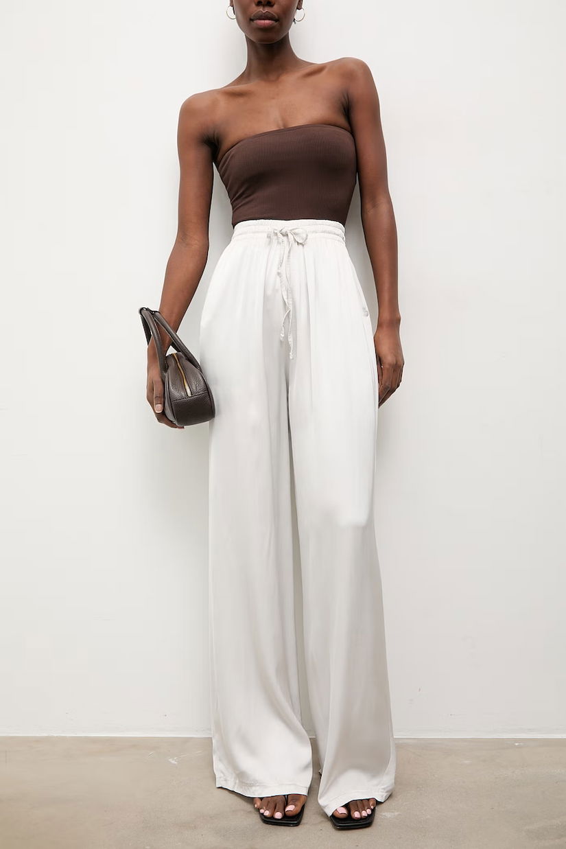 Answear.LAB pantaloni pentru femei, cu vâscoză