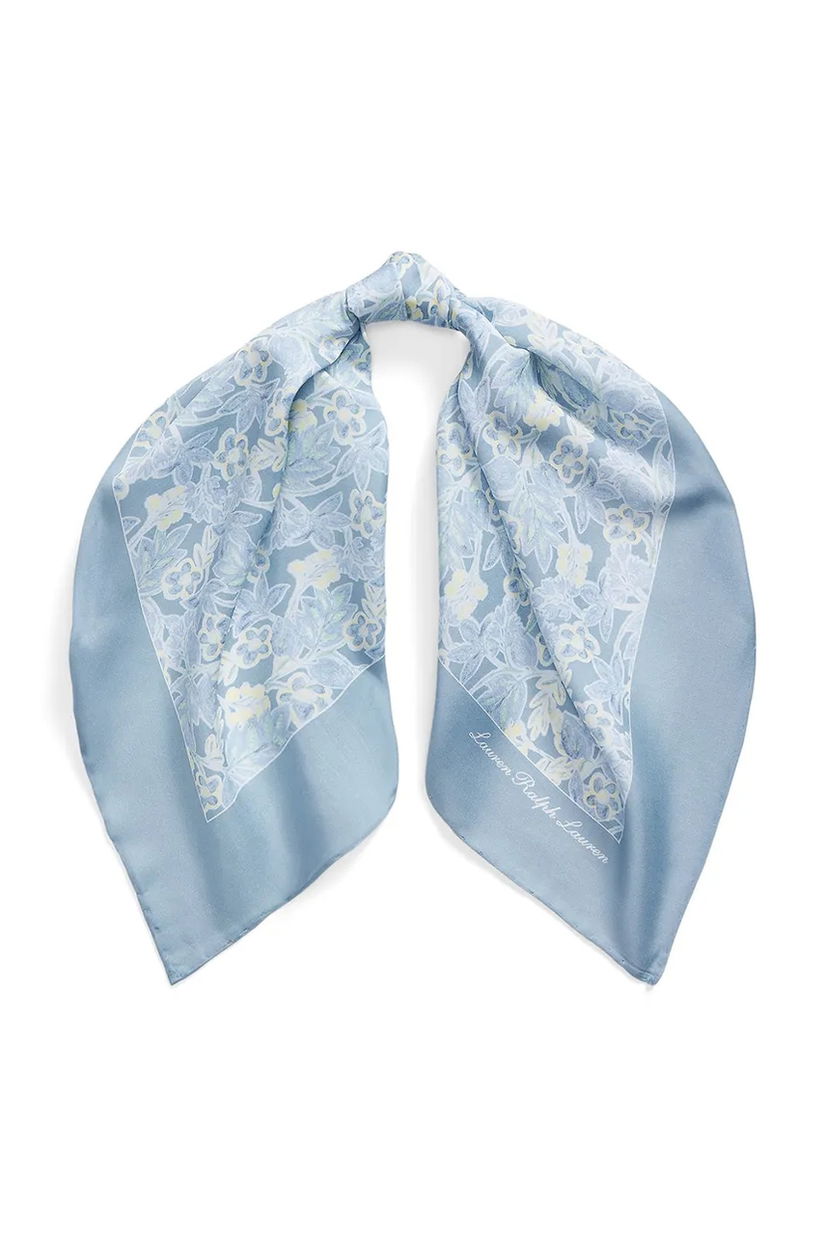 Lauren Ralph Lauren eșarfă pentru femei, cu amestec de mătase