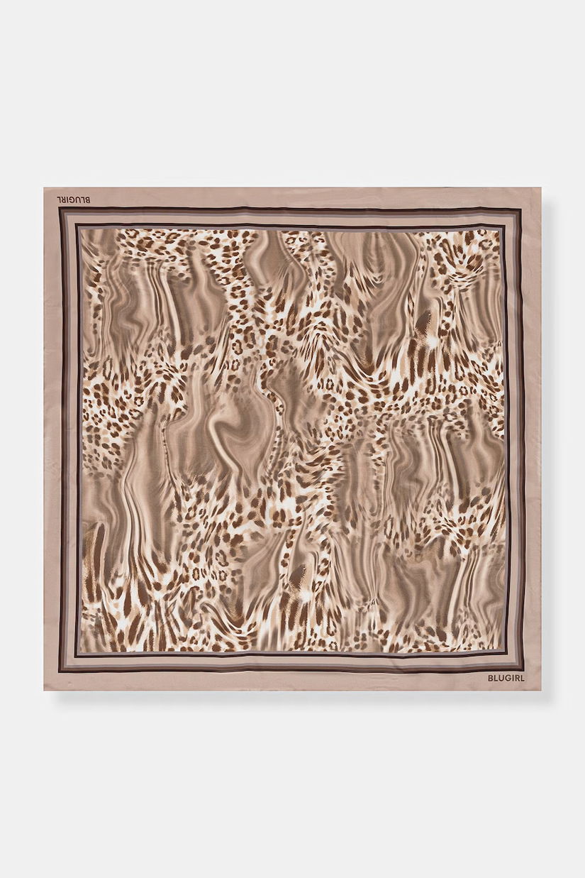 Blugirl Blumarine eșarfă pentru femei, cu amestec de mătase